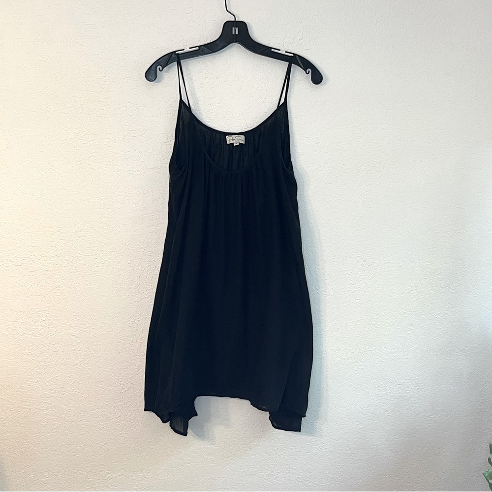 Pon Pon - Black Dress, Sleeveless & Light Weight, Size M